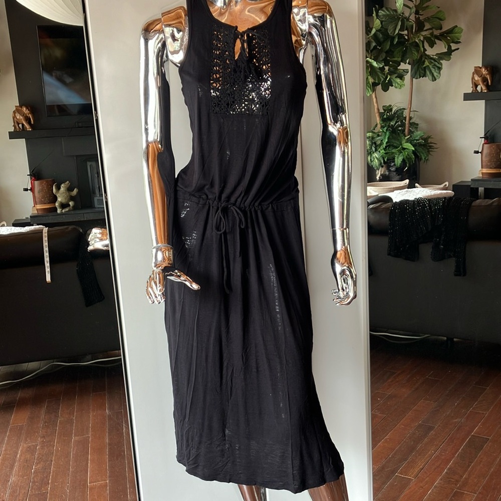 T-back jersey dress